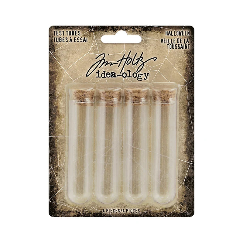 Tim Holtz - Idea-ology - Halloween - Glass Test Tubes
