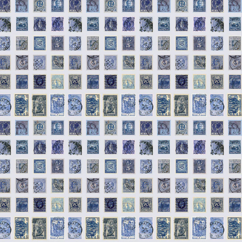 Tim Holtz - Idea-ology - Palette Collection - 8 x 8 Paper Pack - Indigo