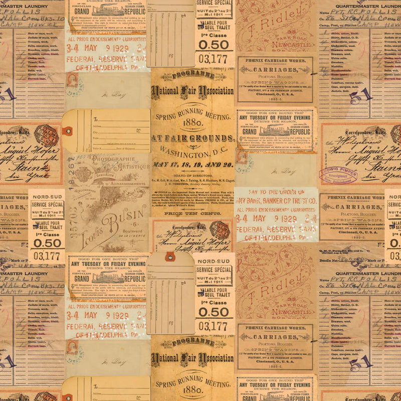 Tim Holtz - Idea-ology - Palette Collection - 12 x 12 Paper Pack - Orange