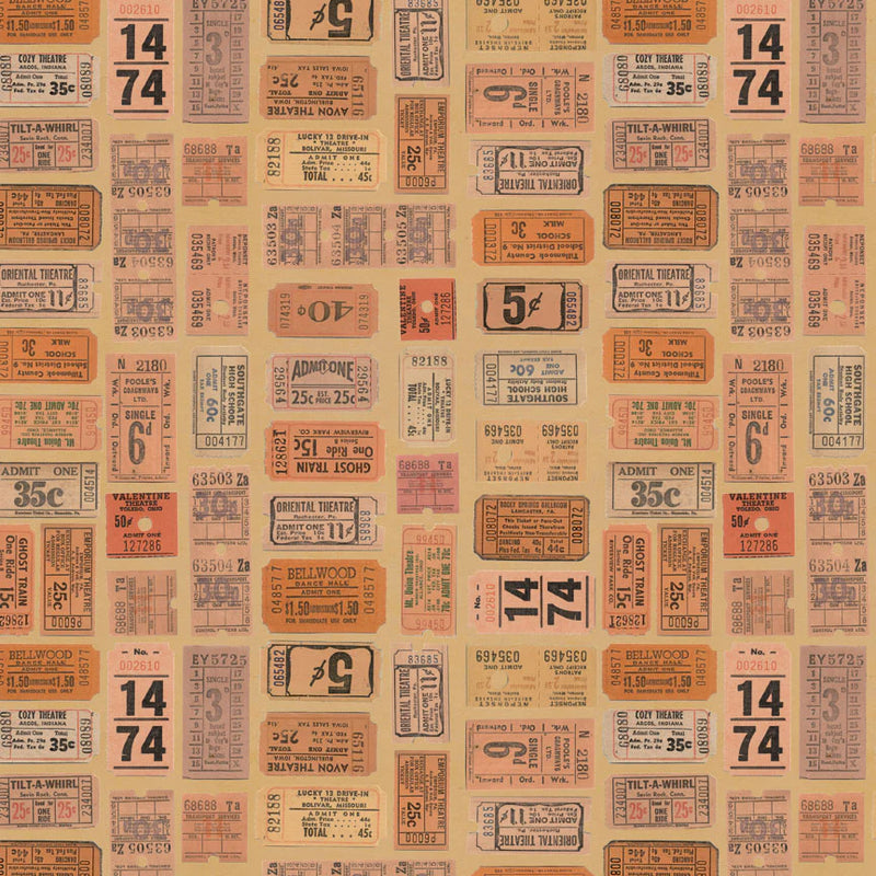 Tim Holtz - Idea-ology - Palette Collection - 12 x 12 Paper Pack - Orange