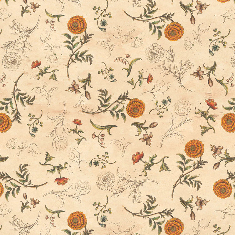 Tim Holtz - Idea-ology - Palette Collection - 12 x 12 Paper Pack - Orange