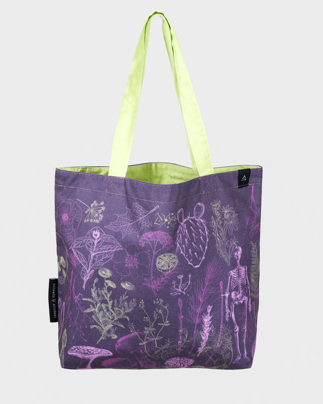 Cognitive Surplus - Poisonous Plants Canvas Shoulder Tote