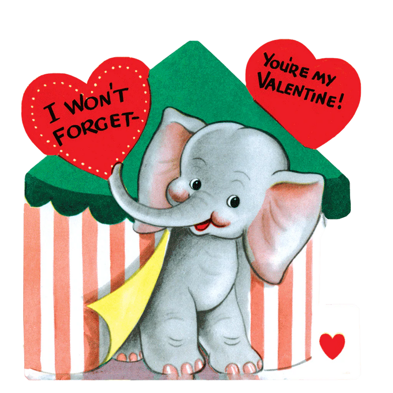 Laughing Elephant - Animal Fun - Valentines Greeting Card Packet