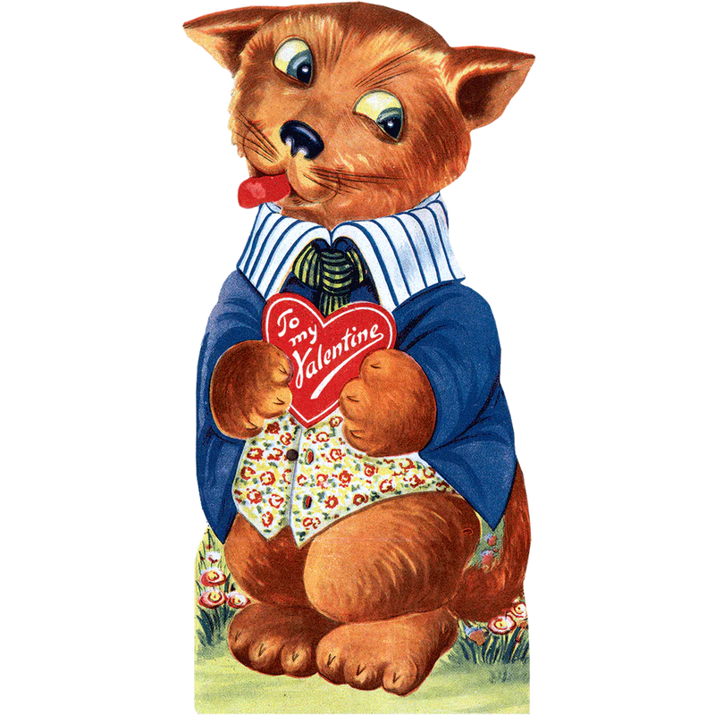 Laughing Elephant - Cool for School - Valentines Greeting Card Packet