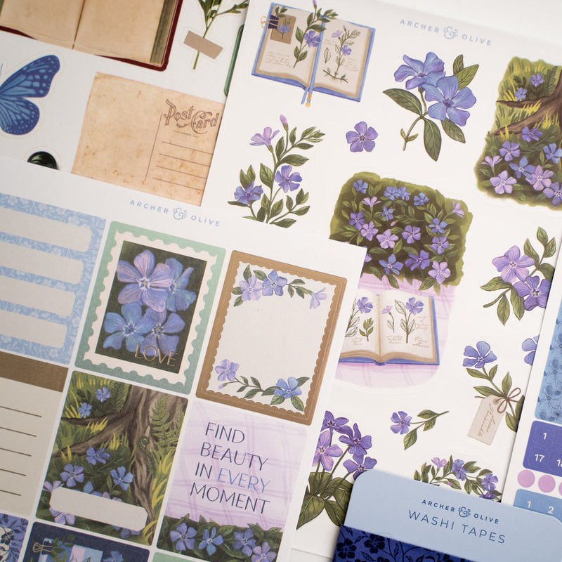 Archer and Olive - Wild Periwinkle Themed Kit