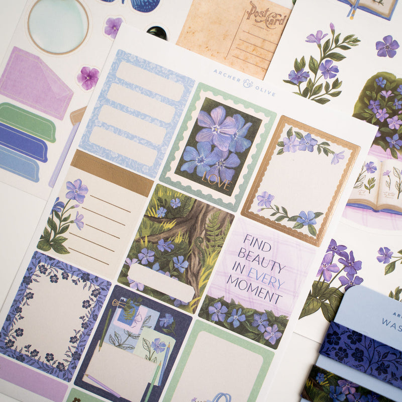 Archer and Olive - Wild Periwinkle Themed Kit