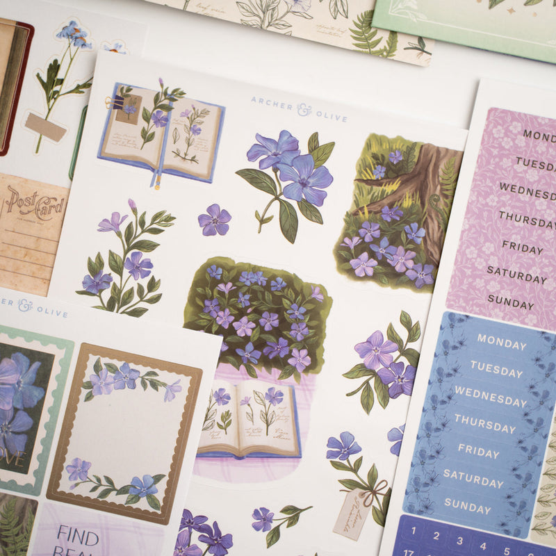 Archer and Olive - Wild Periwinkle Themed Kit