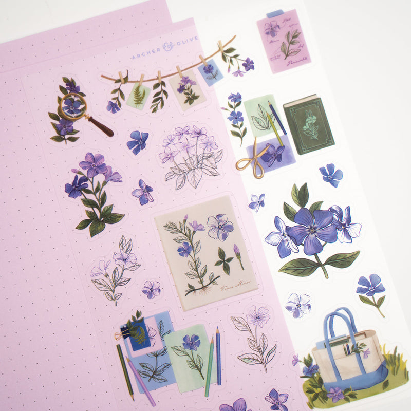 Archer and Olive - Wild Periwinkle Themed Kit