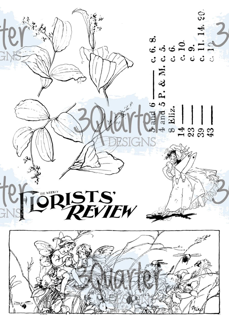 3Quarter Designs - Vellum 12 Sheet Pack - Classically Vintage