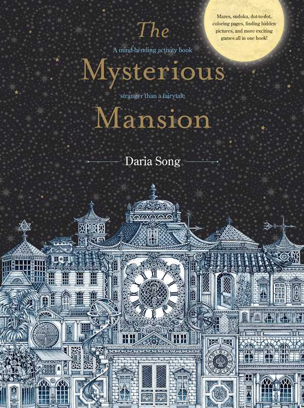 Daria Song - Mysterious Mansion Coloring Book