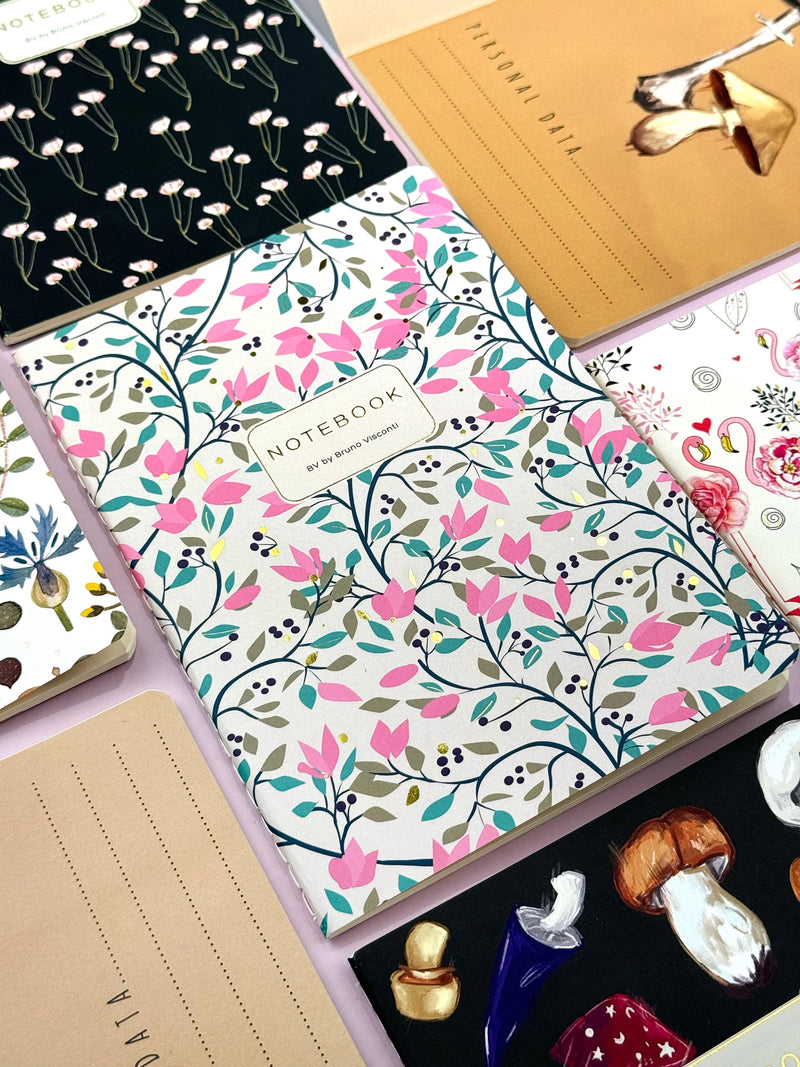 BV by Bruno Visconti - Spring Flowers Notebook