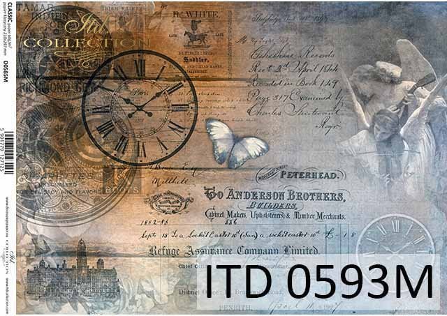 ITD Collection - Vintage Clocks - Classic Paper