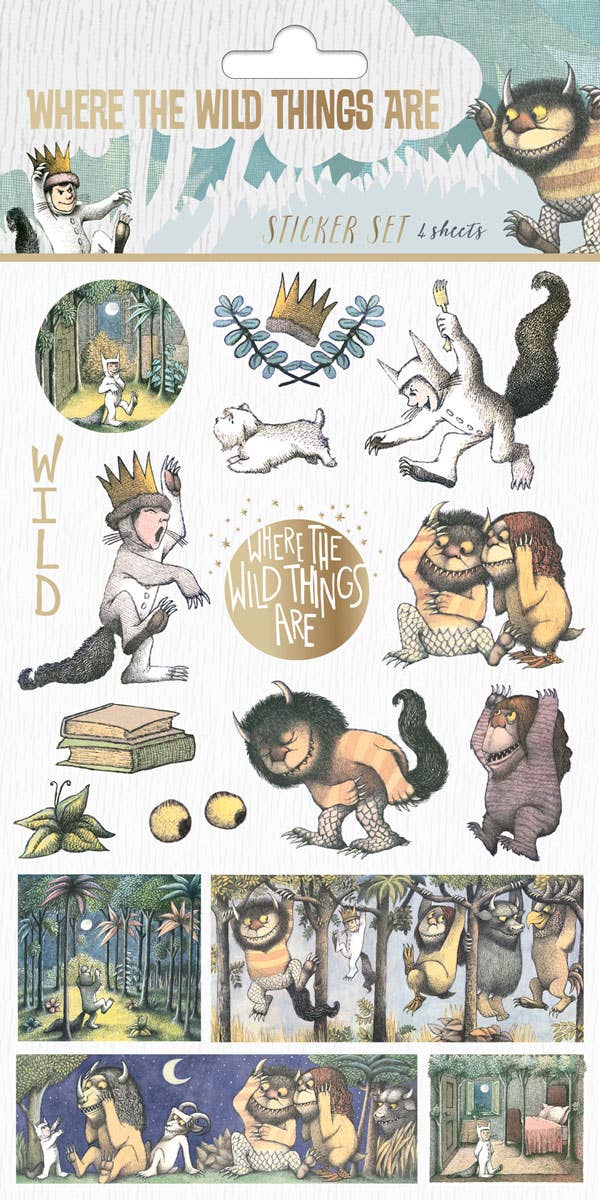 Paper House Productions - Where the Wild Things Are Sticker Pack