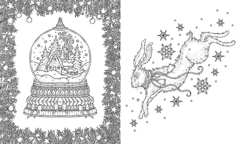 Hanna Karlzon - Merry Christmas Coloring Book