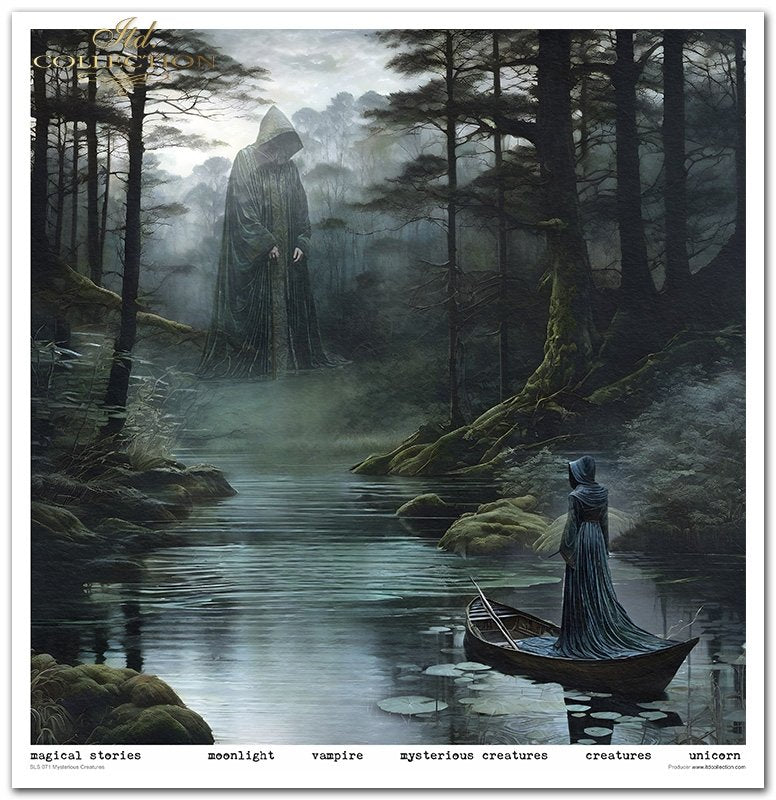 ITD Collection - Mysterious Creatures Scrapbooking Papers