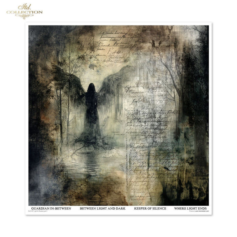 ITD Collection - Light & Shadow Part 1 Scrapbooking Papers