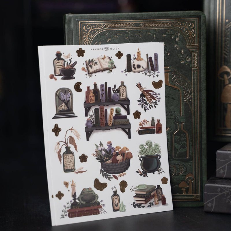 Archer and Olive - Apothecary Shelf Sticker Set
