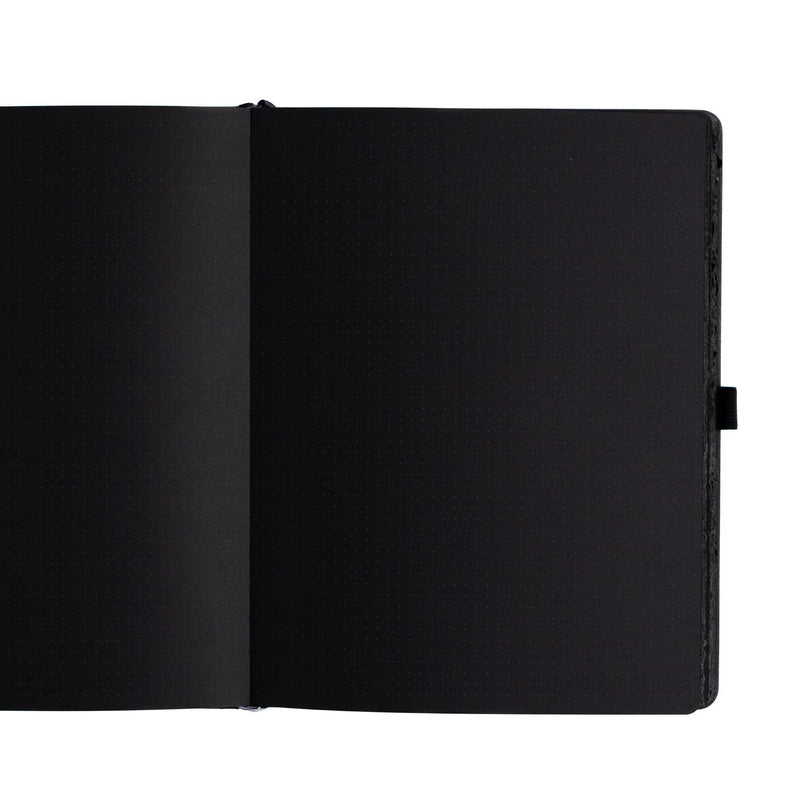 Archer and Olive - LS Coiled Key - Dot Grid Notebook - Black