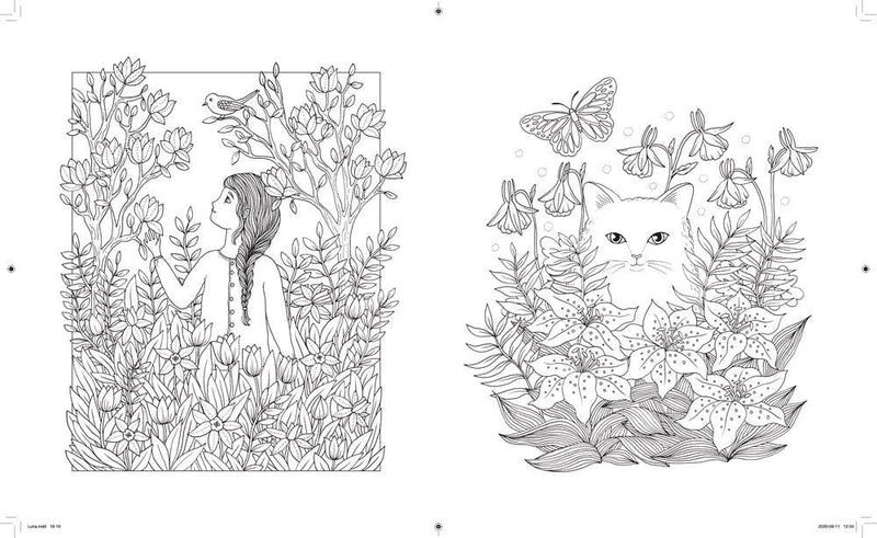 Maria Trolle - Luna Coloring Book