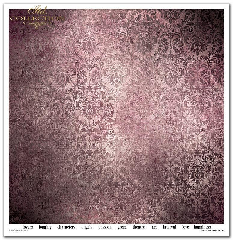 ITD Collection - Gothic Stories 2 Scrapbooking Papers