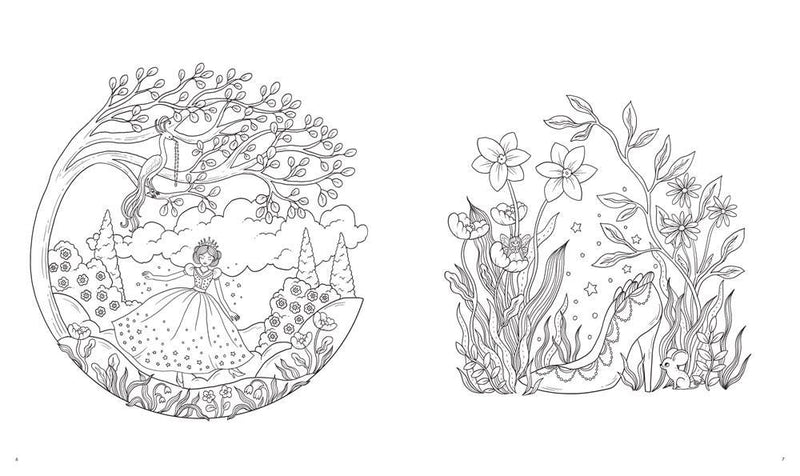 Maria Trolle - Fairytale Worlds - Coloring Book