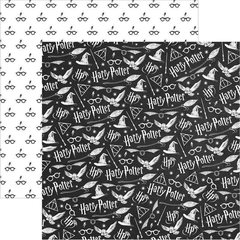 Paper House Productions - Harry Potter Pattern 12 x 12 Scrapbook Paper