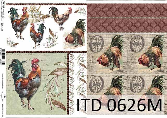 ITD Collection - Rooster - Classic Paper