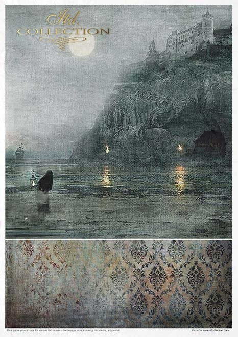 ITD Collection - Gothic Stories Secrets Rice Paper Set