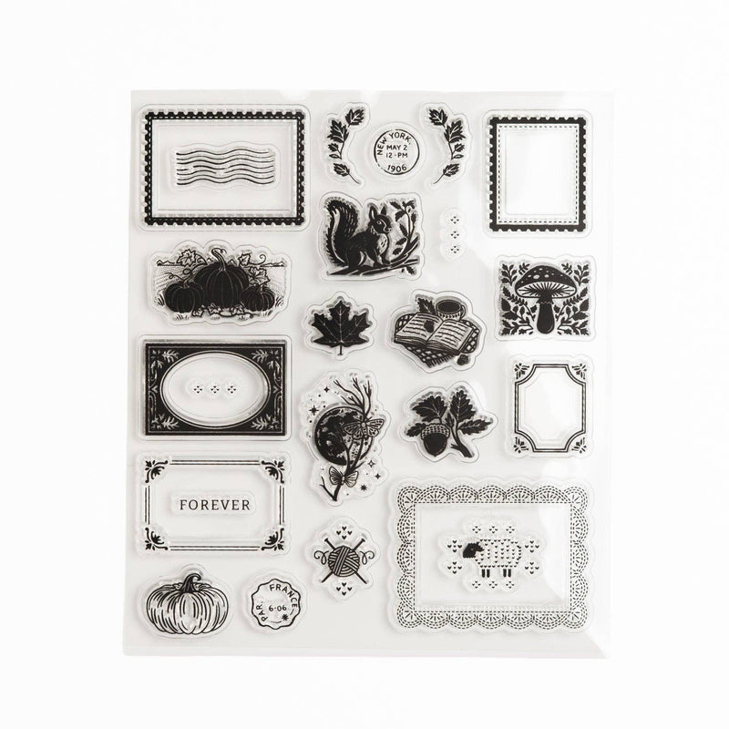 Archer and Olive - Quiet Corners Acrylic Stamp Set