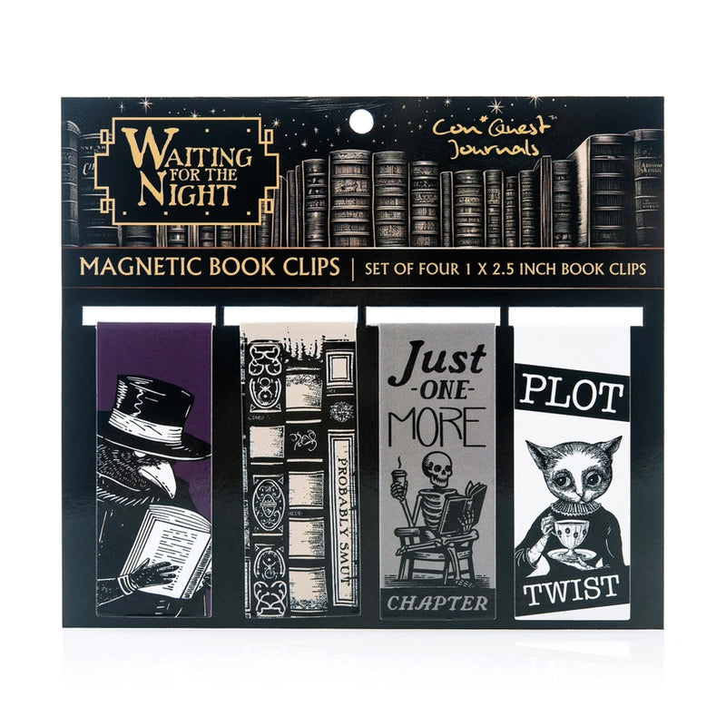 Conquest Journals - Waiting For the Night Magnetic Bookmarks