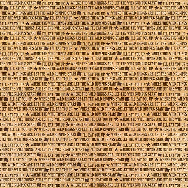 Paper House Productions - Where the Wild Things Are-Wild Rumpus 12x12 paper