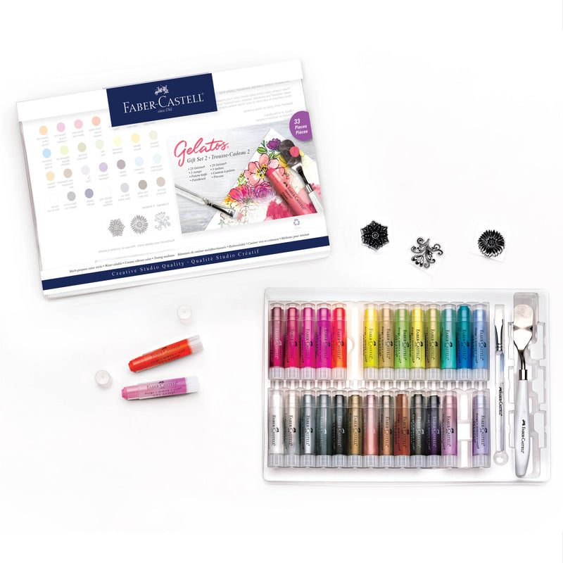 Faber-Castell - Gelatos Pigment Sticks Art Gift Set 2