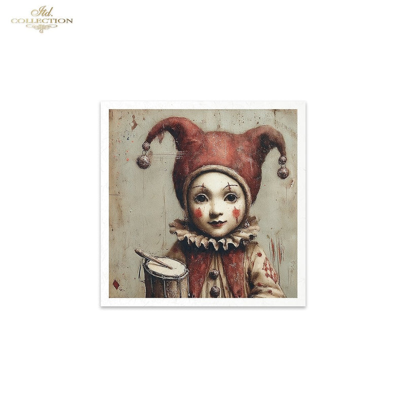 ITD Collection - Rice Paper Set Mini - Carnival Masquerade
