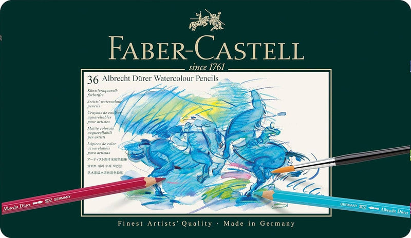 Faber-Castell - Albrecht Durer Artists' Watercolor Pencils - Tin of 36
