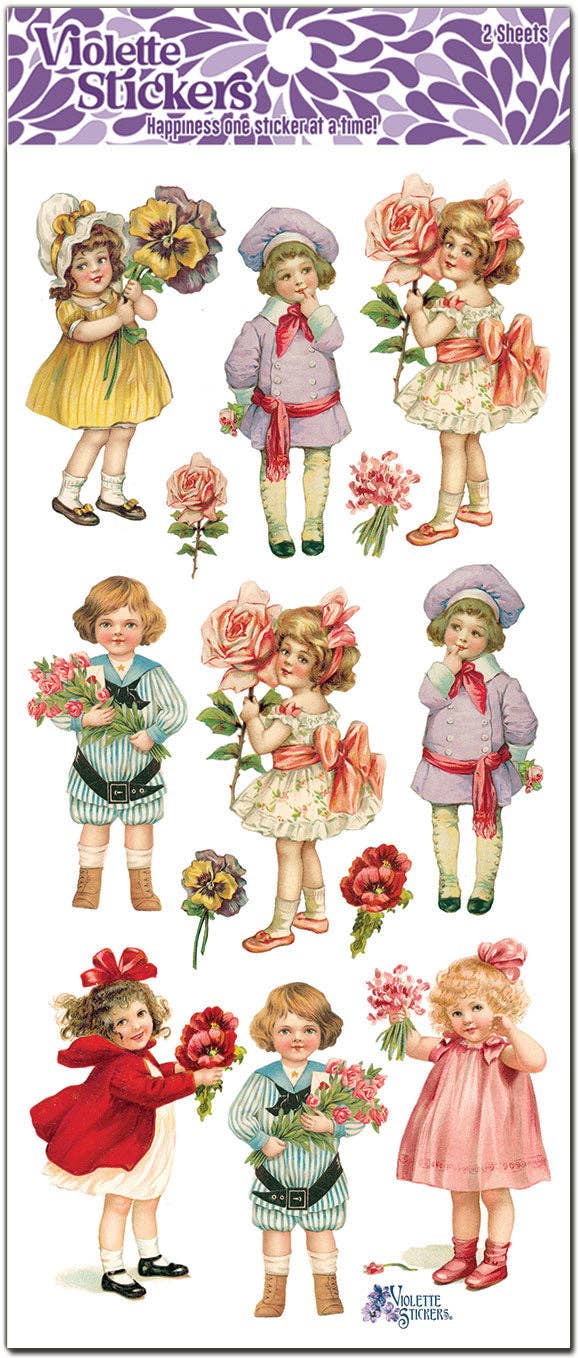 Violette Stickers - Bouquet Children Stickers