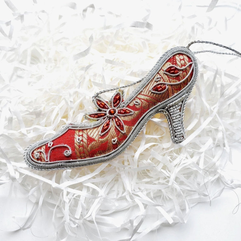 BoutiqueByMariam - Embroidered Shoe Hanging Ornament