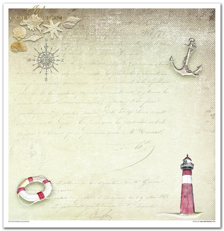 ITD Collection - Seafaring Adventure Scrapbooking Papers