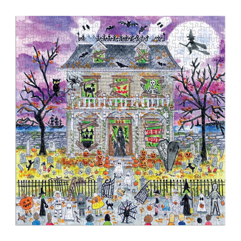 Michael Storrings - Haunted House 500 Piece Glow in the Dark Puzzle