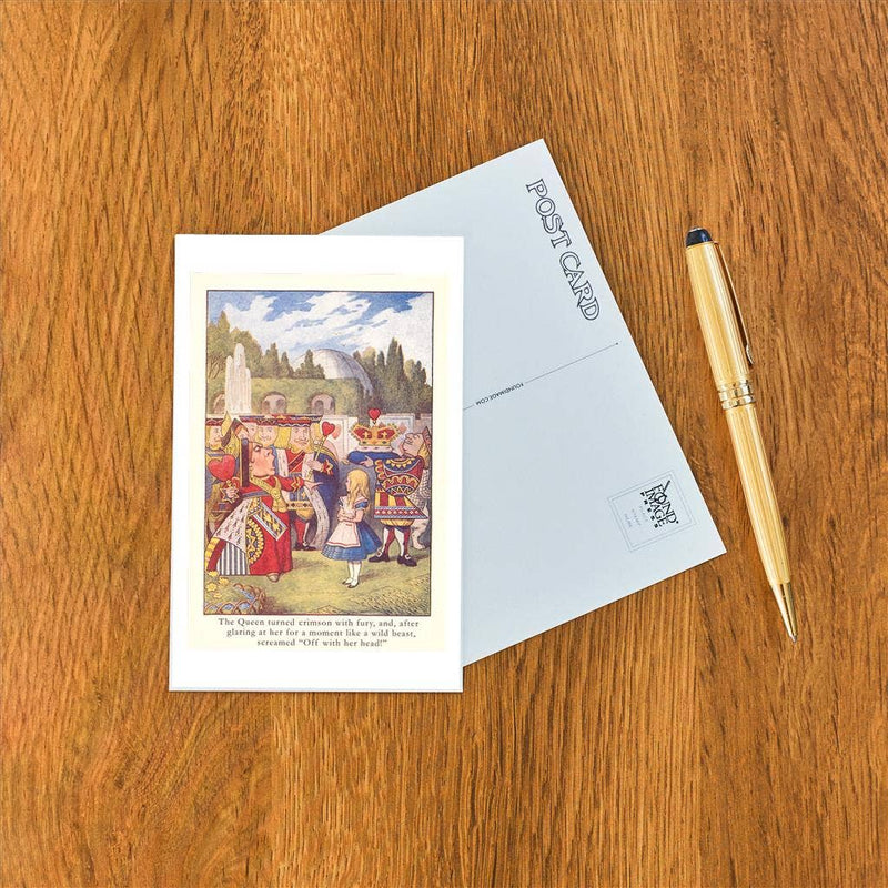 Found Image Press - Postcard - Alice in Wonderland - Queen of Hearts