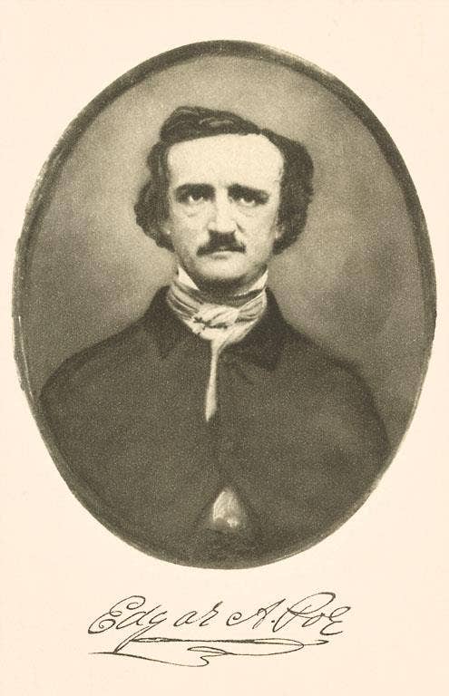 Found Image Press - Postcard - Edgar Allen Poe