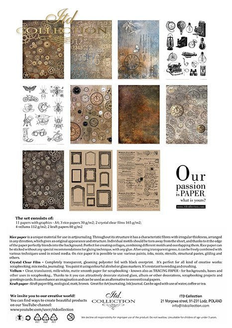 ITD Collection - Steampunk Creative Set