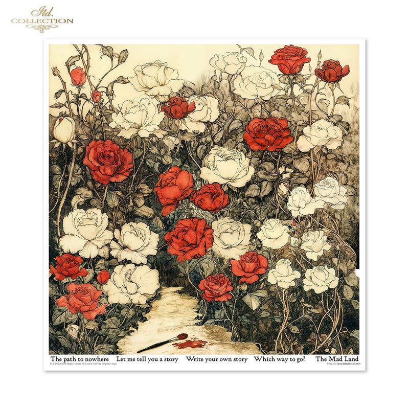 ITD Collection - Alice's Magic Vol.2  Scrapbooking Papers