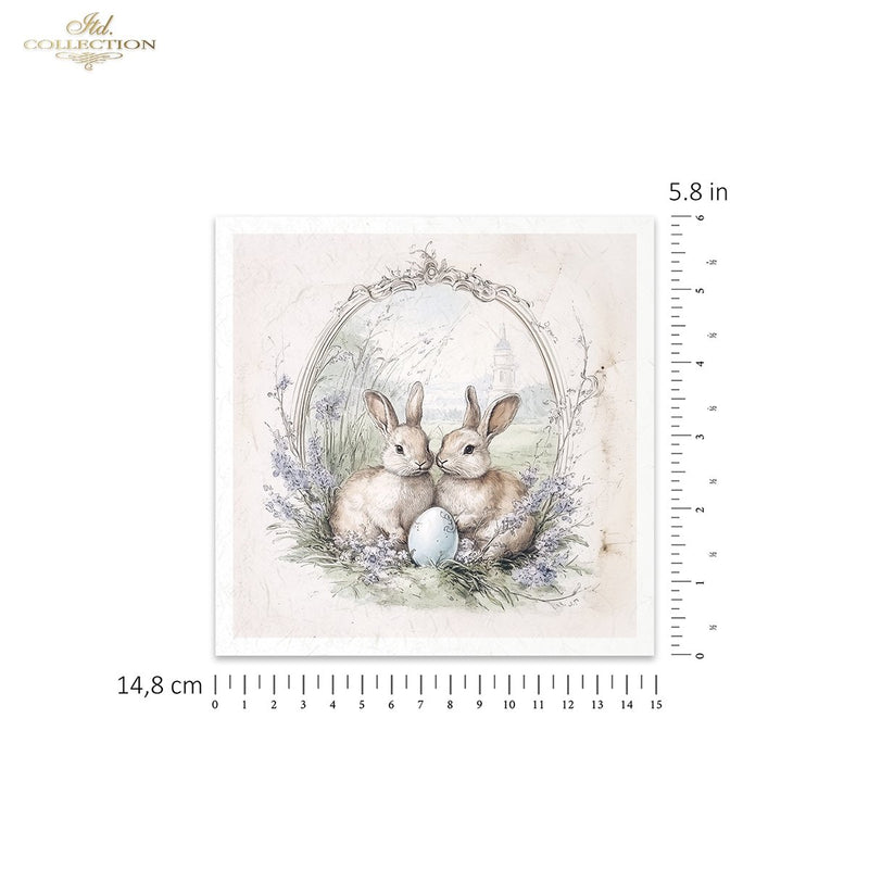 ITD Collection - Rice Paper Set Mini - Rabbits