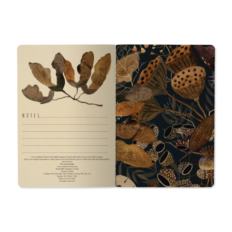 BV by Bruno Visconti - Lush Leaves Notebook