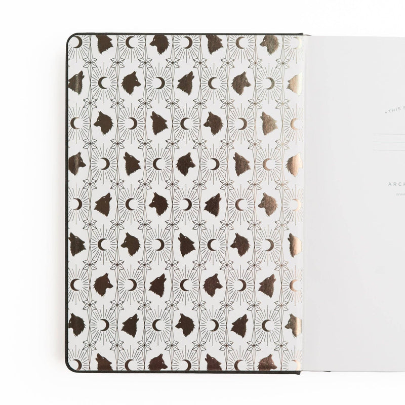 Archer and Olive -  Wolf in the Night A5 Notebook