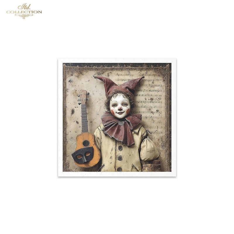 ITD Collection - Rice Paper Set Mini - Carnival Masquerade