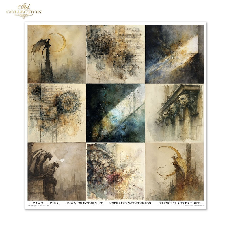ITD Collection - Light & Shadow Part 2 Scrapbooking Papers