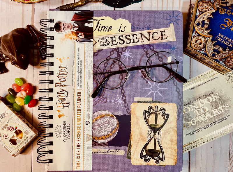 Conquest Journals - Harry Potter Time is of the Essence Undated Weekly Planner