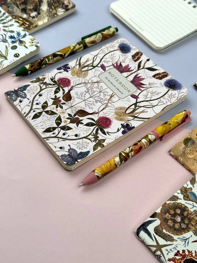BV by Bruno Visconti - Symmetrical Flora Notebook