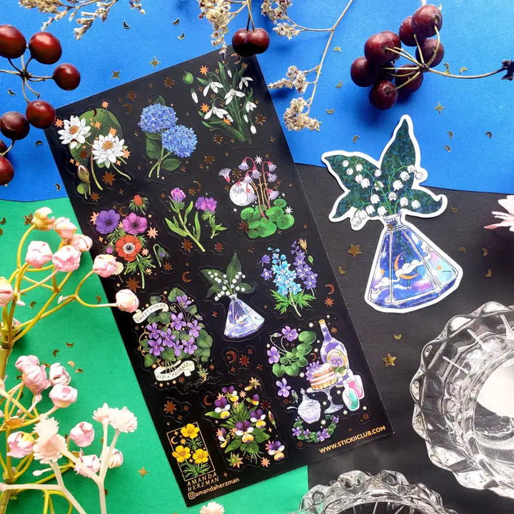 STICKII - Magical Blooms Sticker Sheet